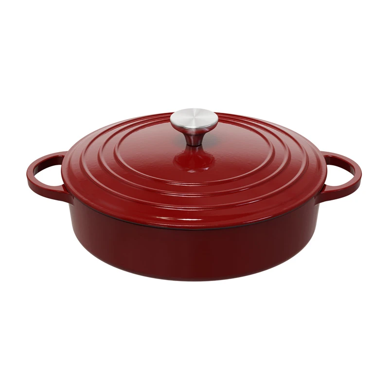 Cast Iron Dutch Oven Shallow